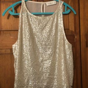 Abercrombie and Fitch Sequin Top